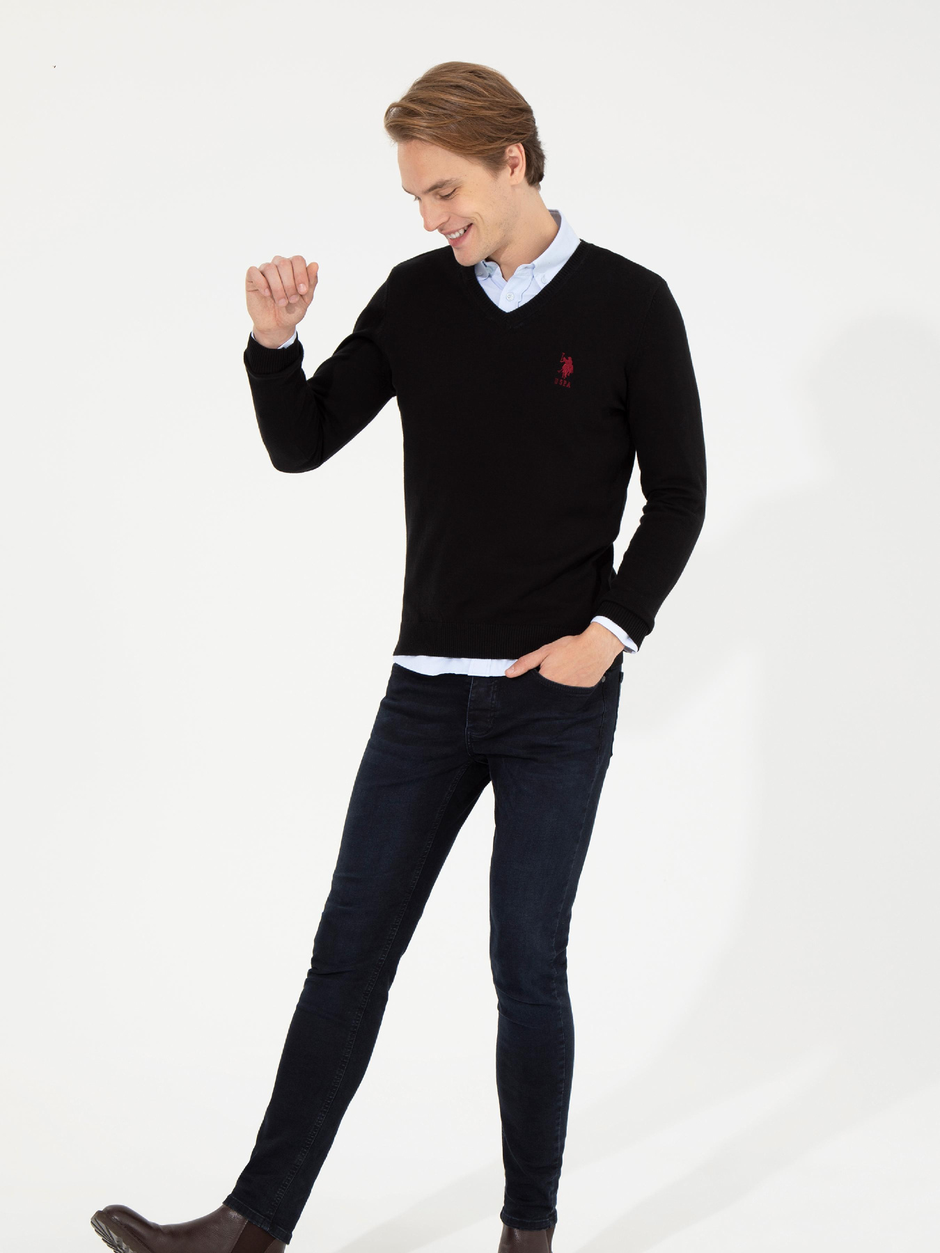 Свитры и кардиганы US Polo модель G081GL0TK.000.1428987.VR046 Фото