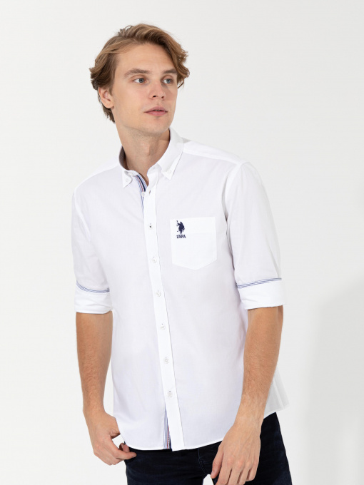 Рубашки US Polo модель G081SZ004.000.1450586.VR013 Фото