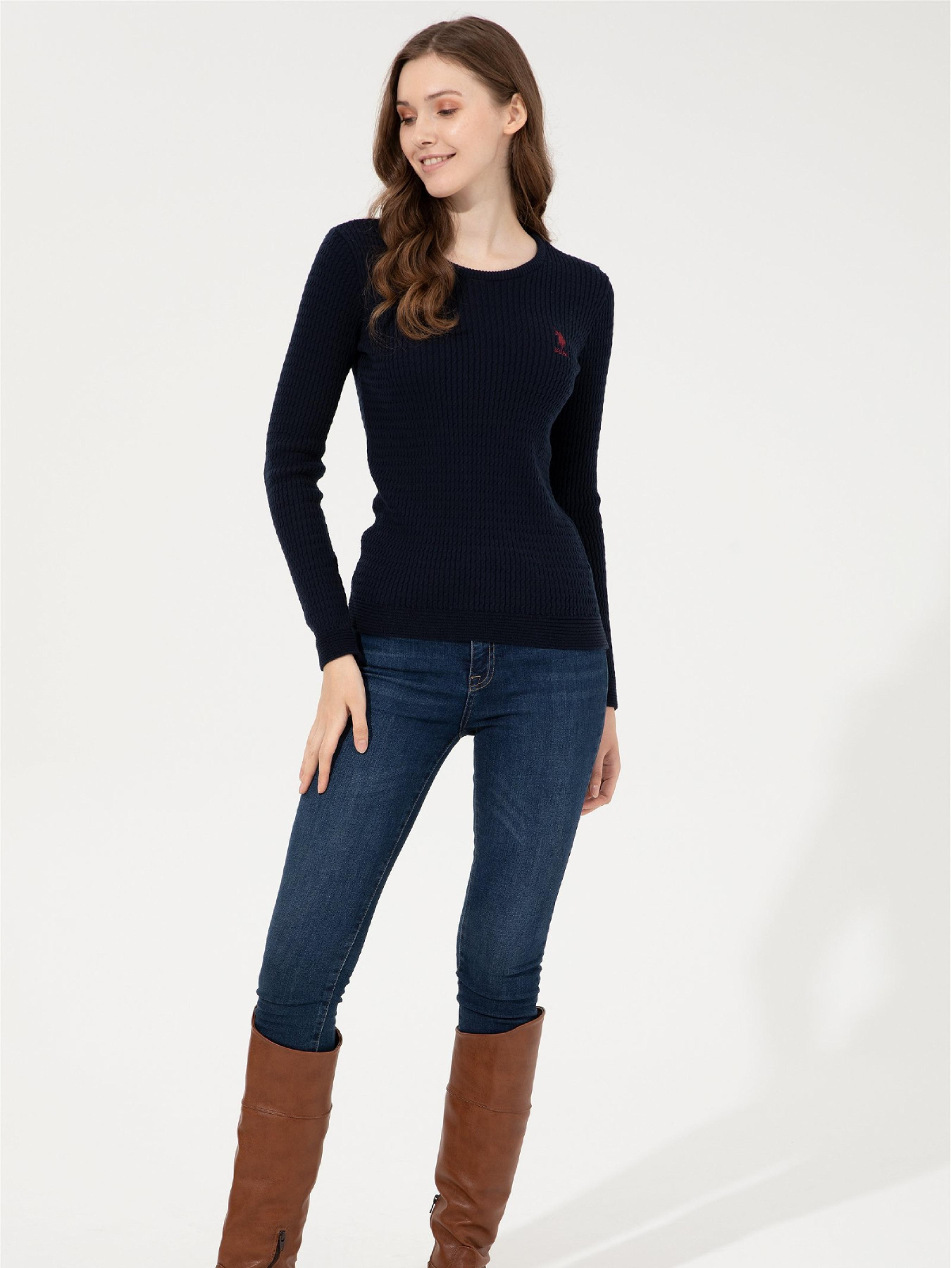Свитры и кардиганы US Polo модель G082SZ0TK.000.1430176.VR033 Фото