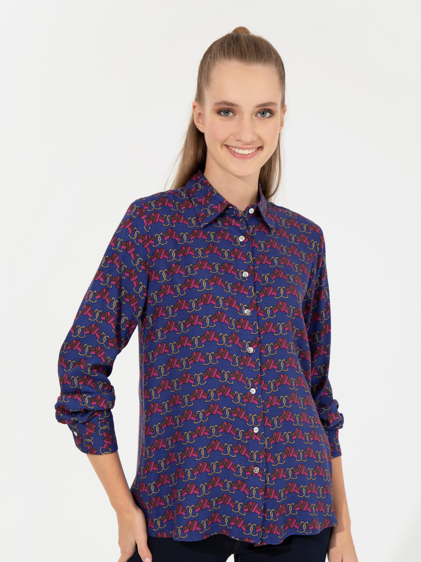 Рубашки US Polo модель G082SZ004.000.1459804.VR212 Фото