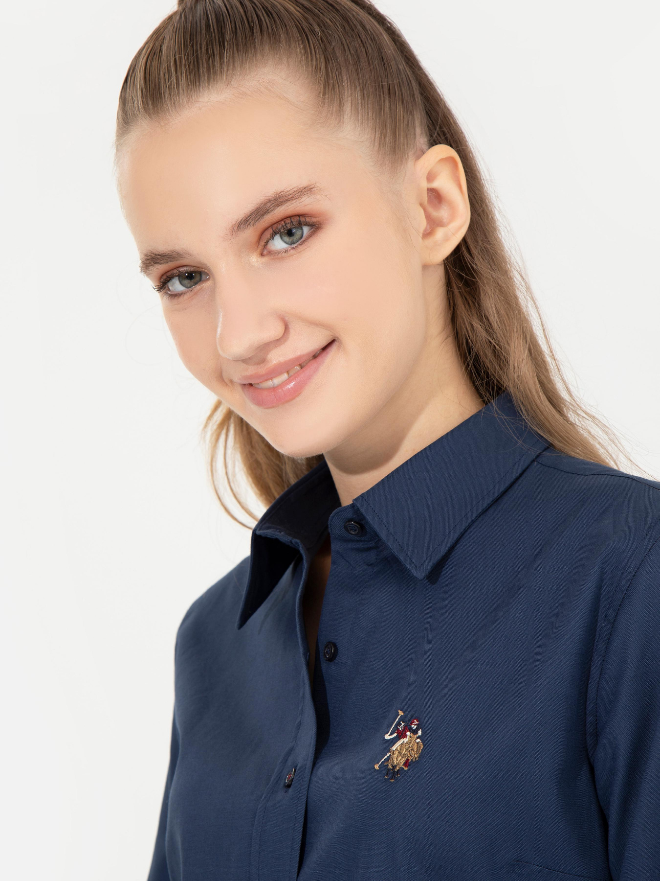 Рубашки US Polo модель G082SZ004.000.1450213.VR033 Фото