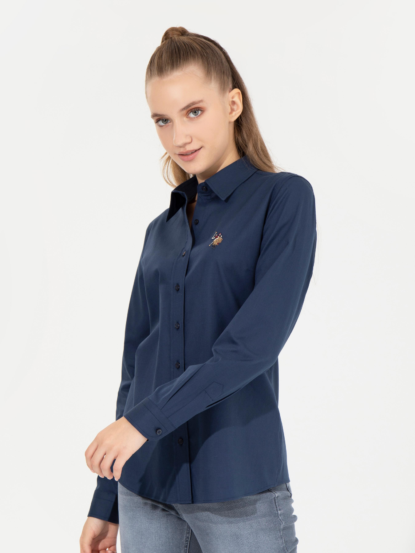 Рубашки US Polo модель G082SZ004.000.1450213.VR033 Фото