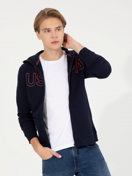 Худи и свитшоты US Polo модель G081SZ082.000.1454293.VR033 Фото