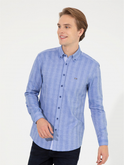 Рубашки US Polo модель G081SZ004.000.1450535.VR212 Фото