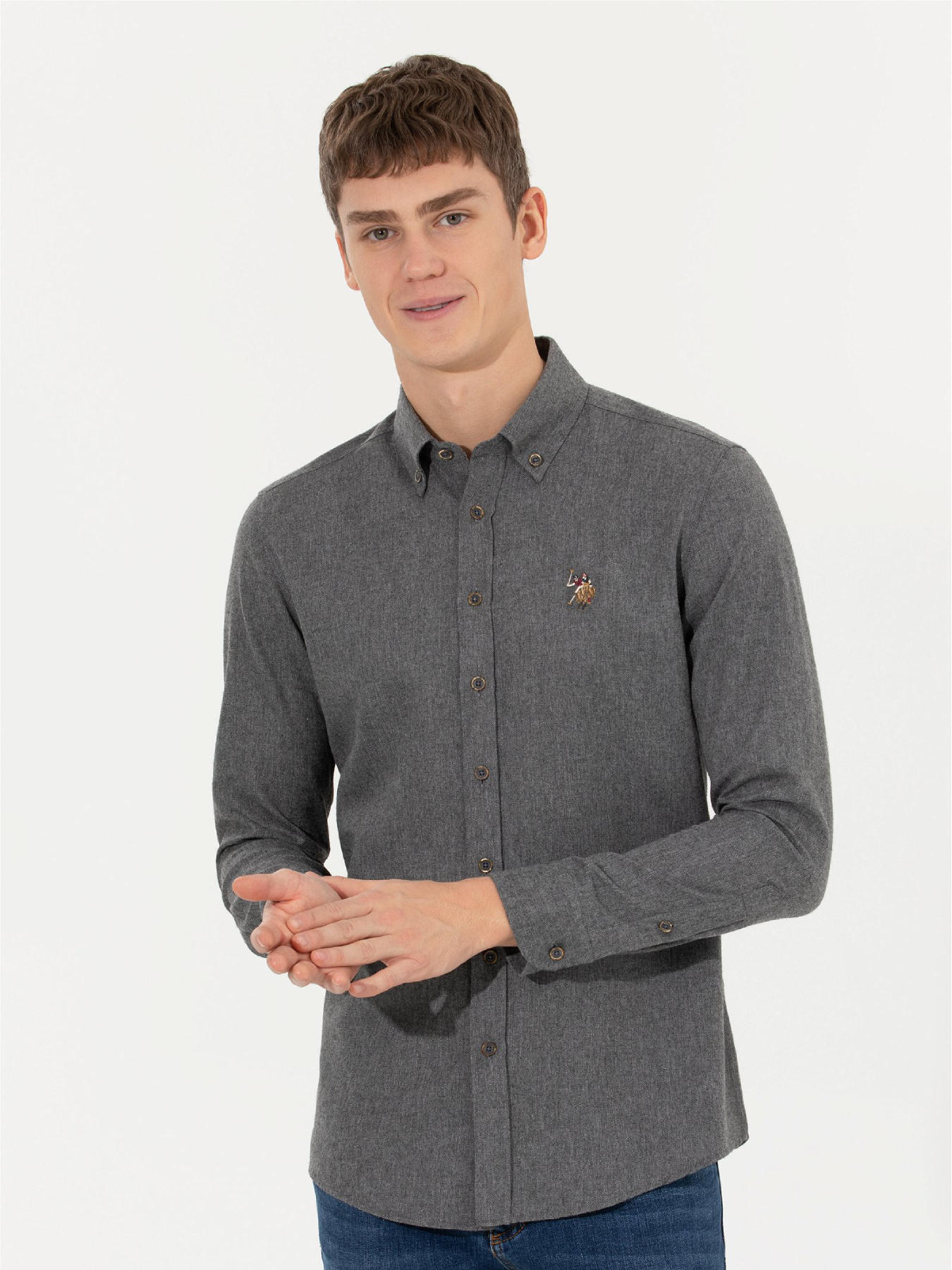 Сорочки US Polo модель G081SZ004.000.1450251.VR006 Фото