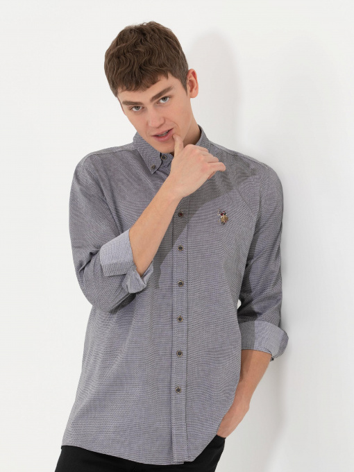 Рубашки US Polo модель G081SZ004.000.1450307.VR006 Фото