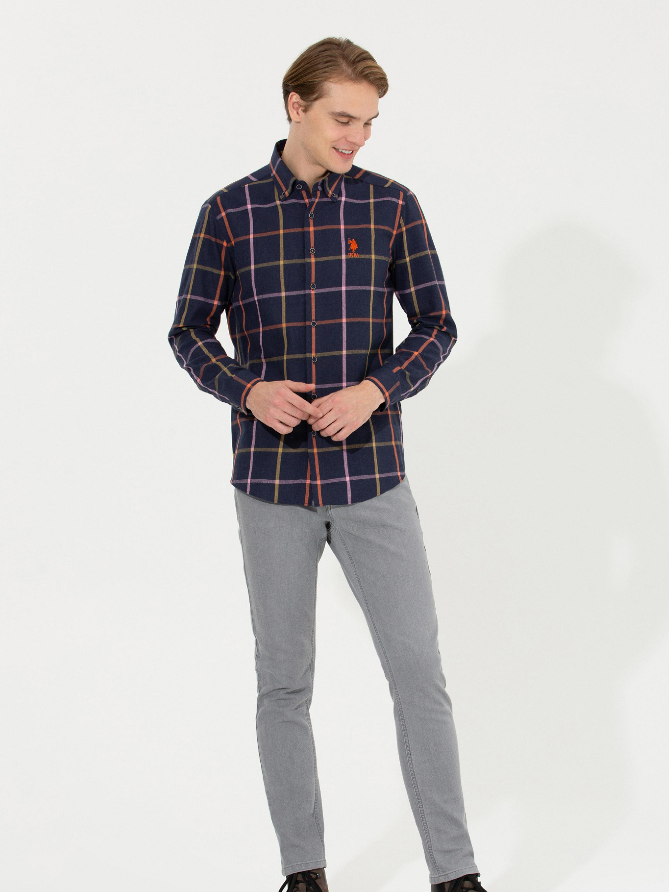Сорочки US Polo модель G081SZ004.000.1461535.VR033 Фото