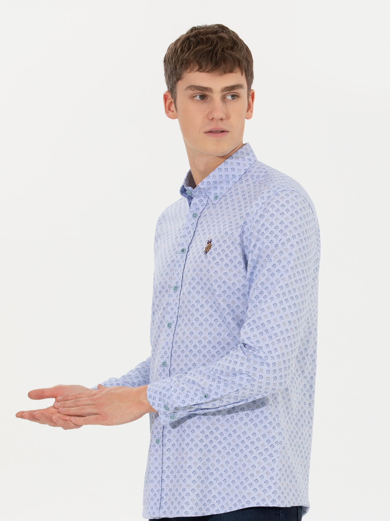 Сорочки US Polo модель G081SZ004.000.1461711.VR036 Фото