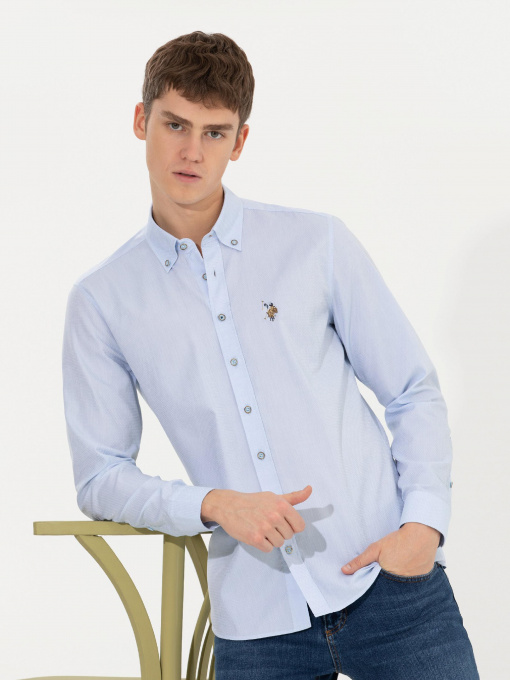 Рубашки US Polo модель G081SZ004.000.1450307.VR003 Фото