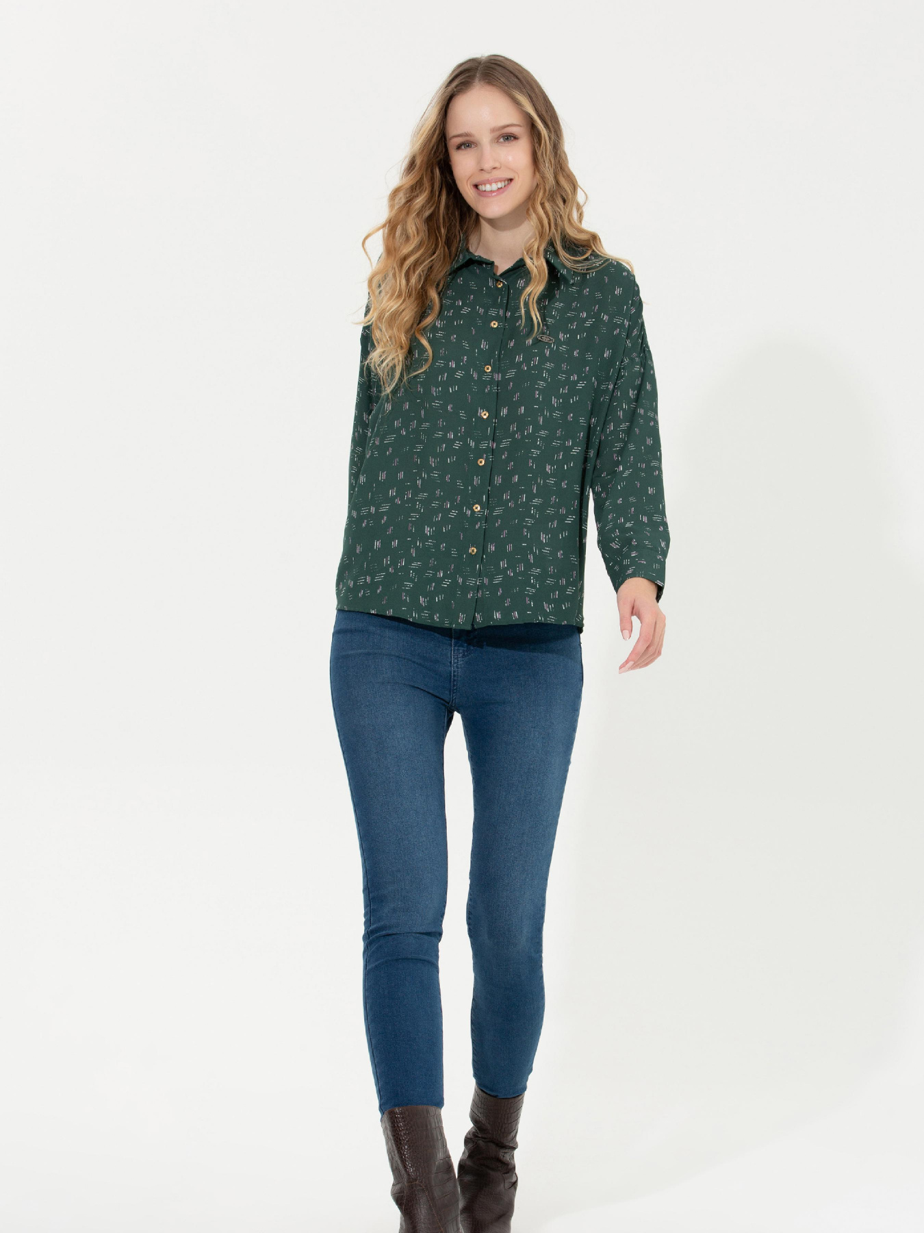 Рубашки US Polo модель G082SZ004.000.1460878.VR054 Фото