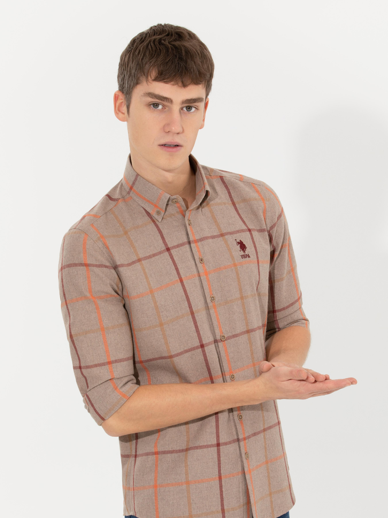 Сорочки US Polo модель G081SZ004.000.1461535.VR049 Фото