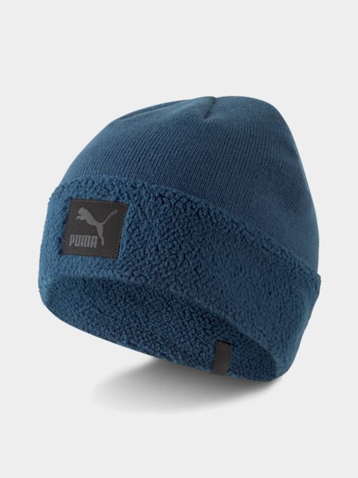 Шапки и кепки PUMA Classic Cuff Sherpa Beanie модель 023448 Фото
