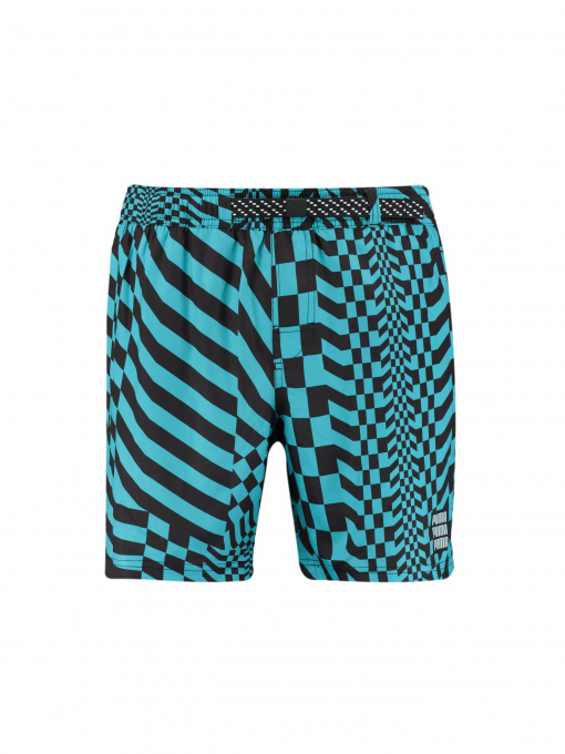 Одежда для пляжа PUMA Swim Men Psygeo Aop Mid модель 935059 Фото