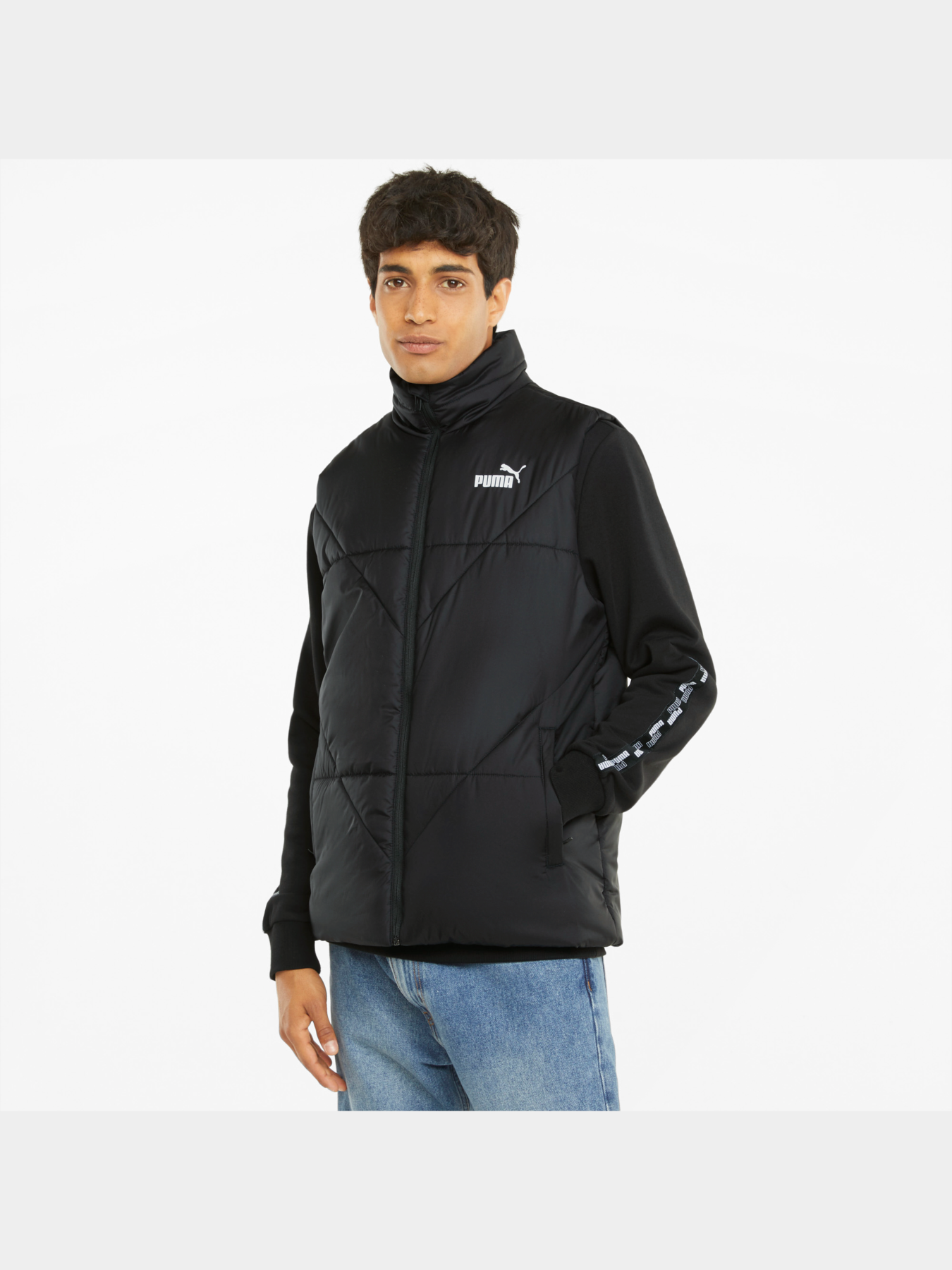 Куртки и дубленки PUMA Ess Padded Vest модель 587644 Фото