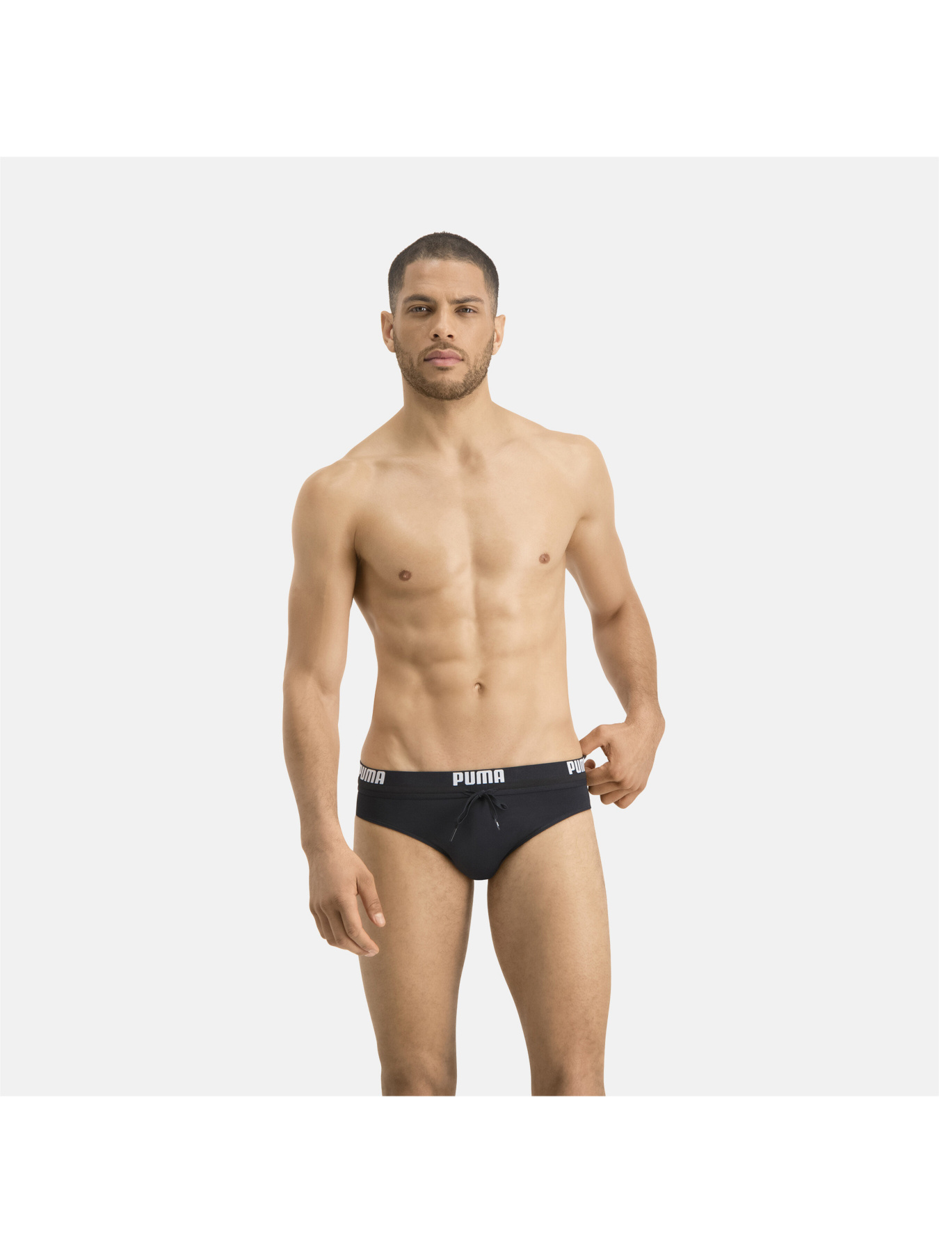 Одежда для пляжа PUMA Swim Men Logo Swim Brie модель 907655 Фото