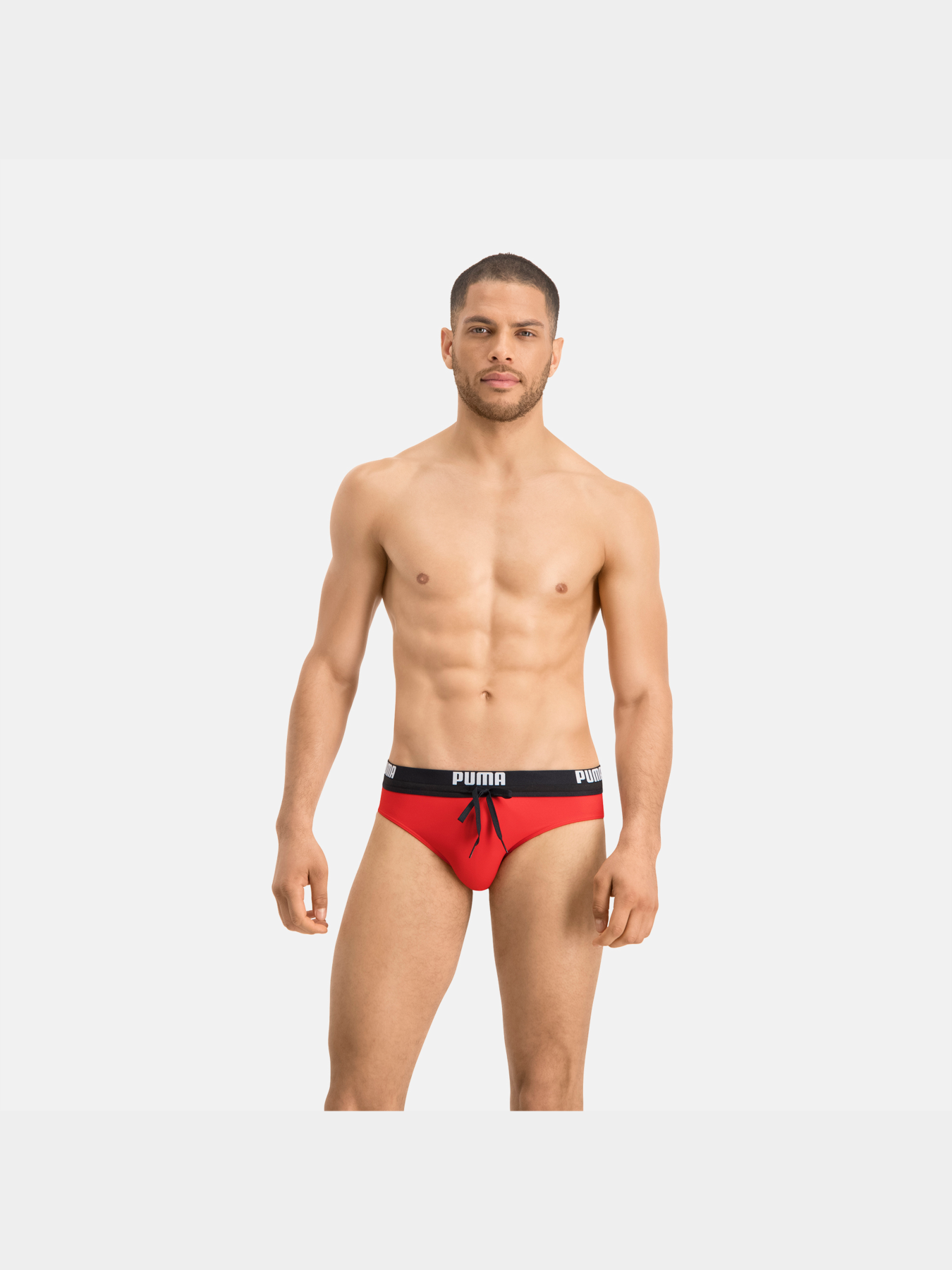Одежда для пляжа PUMA Swim Men Logo Swim Brie модель 907655 Фото
