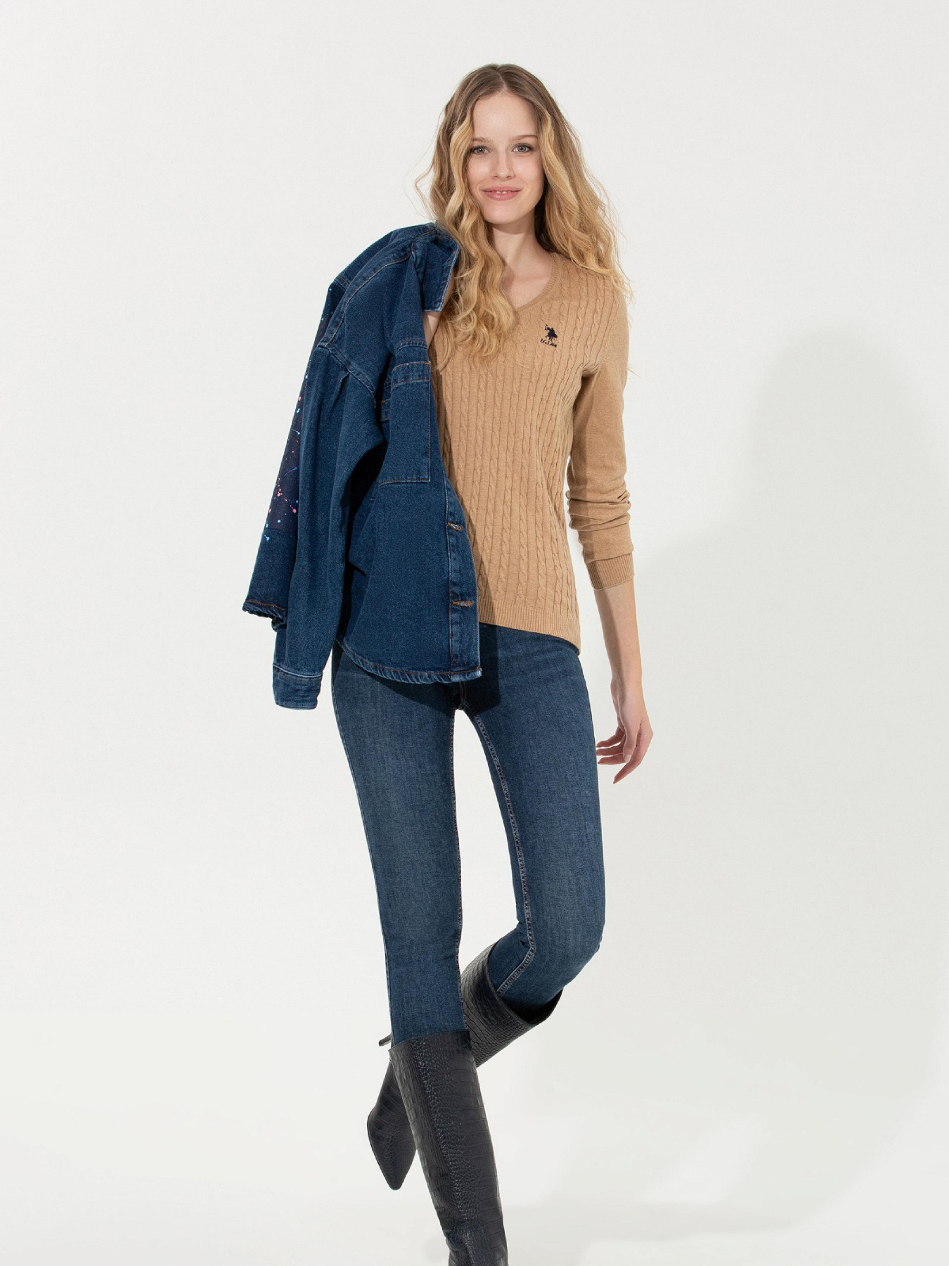 Свитры и кардиганы US Polo модель G082GL0TK.000.1430193.VR122 Фото