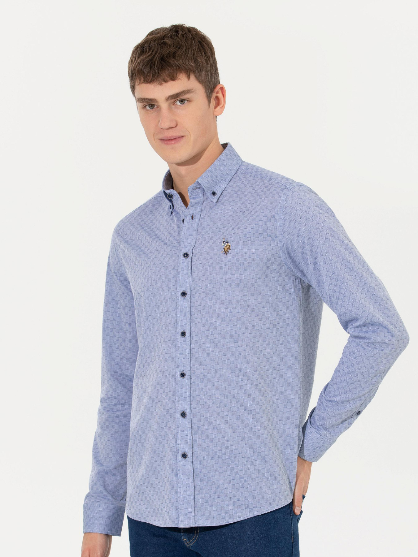 Сорочки US Polo модель G081SZ004.000.1461606.VR212 Фото