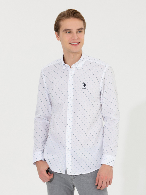 Рубашки US Polo модель G081GL004.000.1450152.VR013 Фото