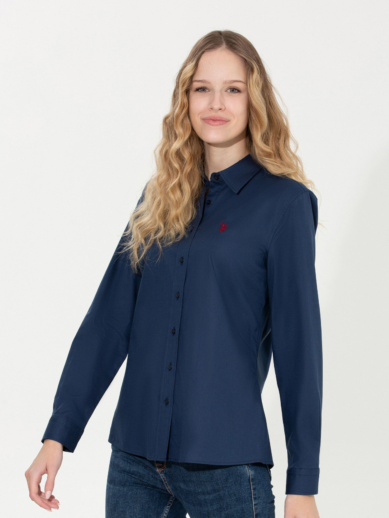 Рубашки US Polo модель G082SZ004.000.1450223.VR033 Фото