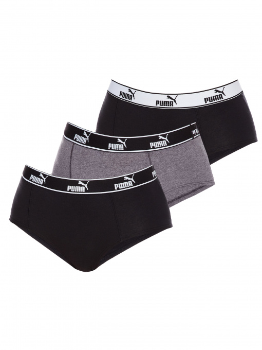 Нижнее белье PUMA Basic Mini Short 3p модель 907253 Фото