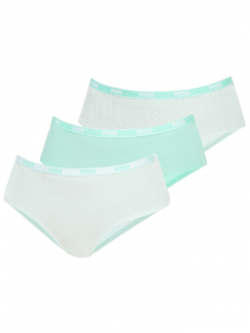 Нижнее белье PUMA Women Aop Hipster 3p модель 907936 Фото