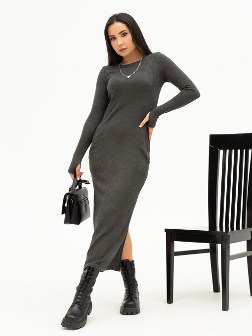 Платья ISSA Plus модель 13646_darkgray Фото