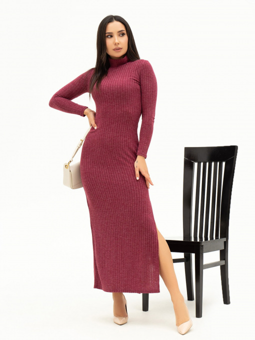 Платья ISSA Plus модель 13678_burgundy Фото