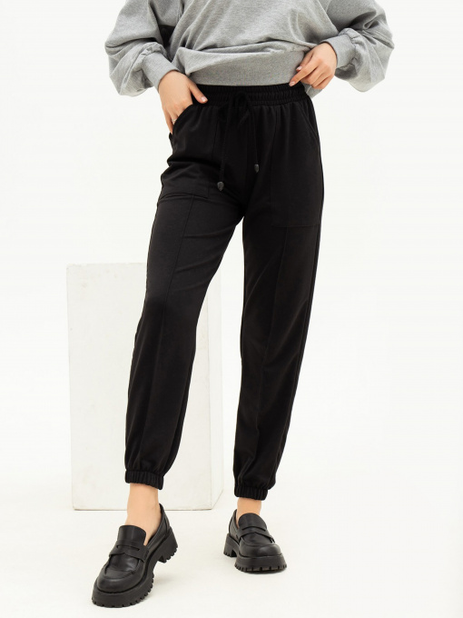 Штани ISSA Plus модель 13687_black Фото