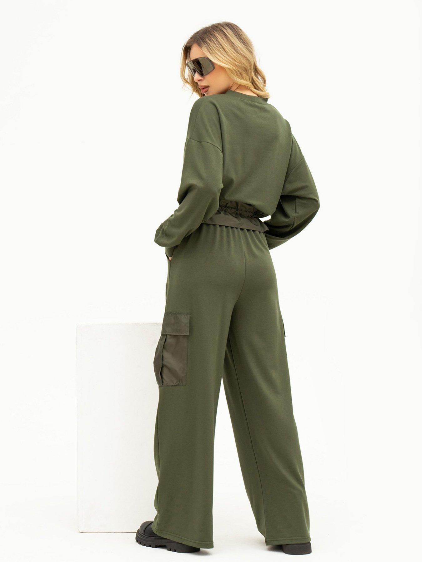 Костюмы ISSA Plus модель 13691_khaki Фото