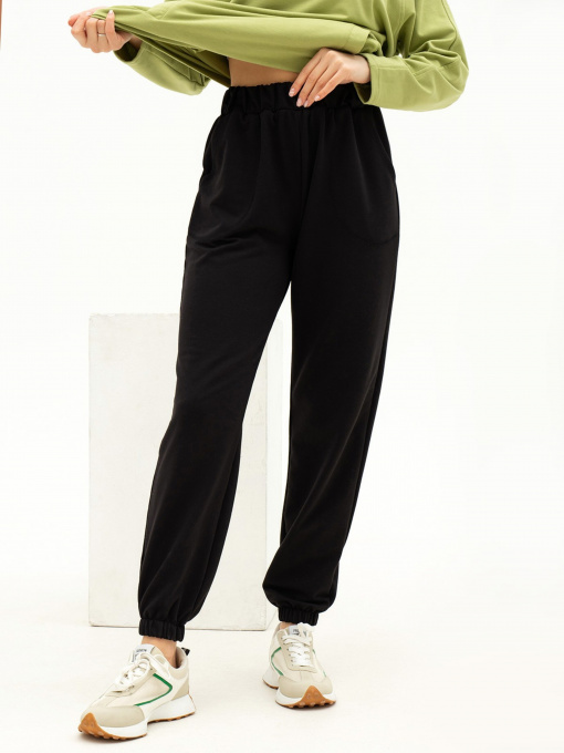 Штани ISSA Plus модель 13694_black Фото