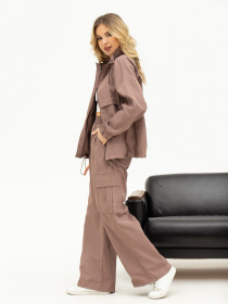 Костюмы ISSA Plus модель 13695_beige Фото