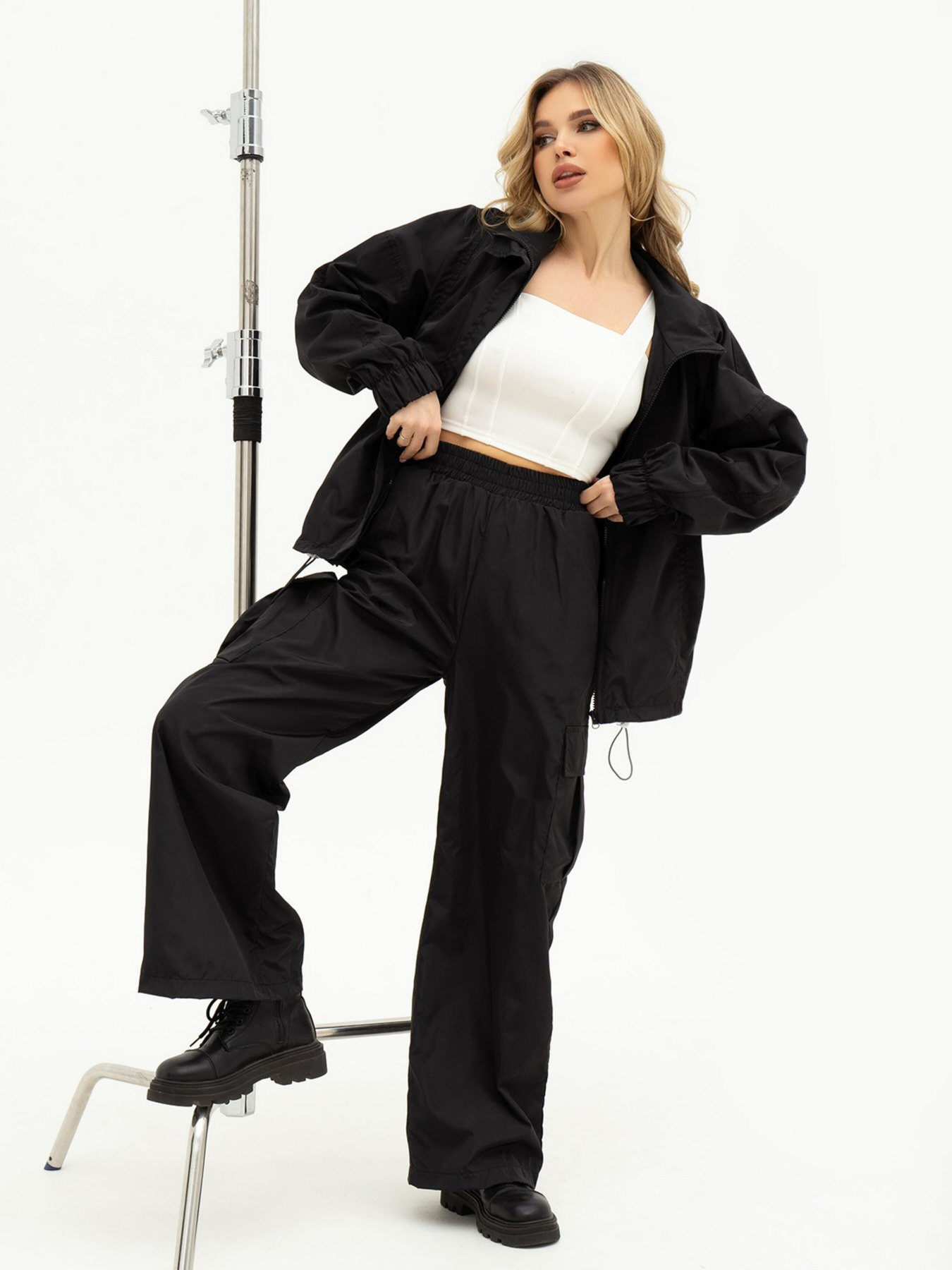 Костюмы ISSA Plus модель 13695_black Костюмы ISSA Plus модель 13695_black Фото