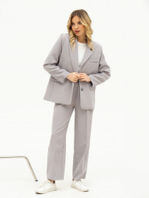 Костюмы ISSA Plus модель 13709_grey Фото