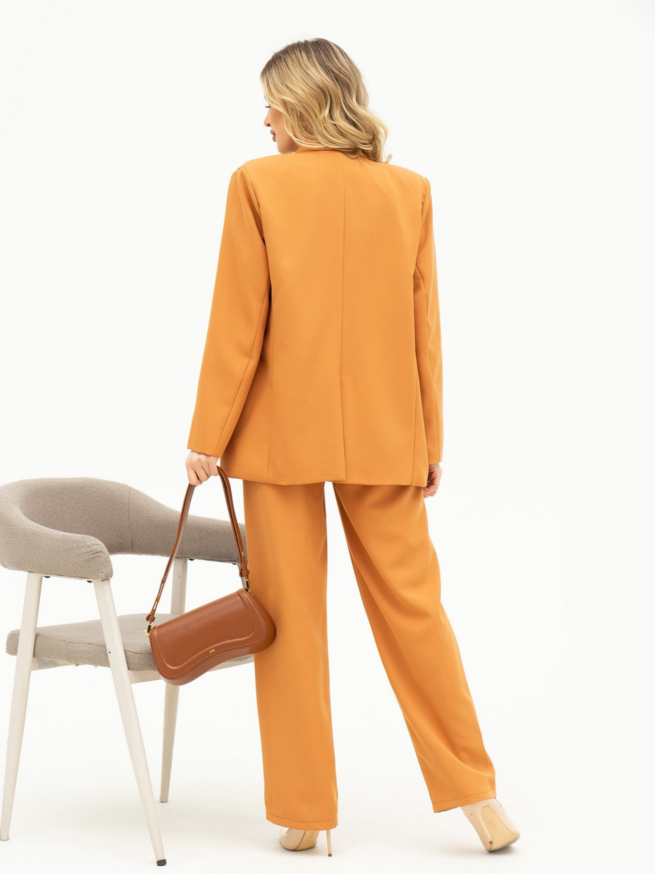 Костюмы ISSA Plus модель 13709_terracotta Фото