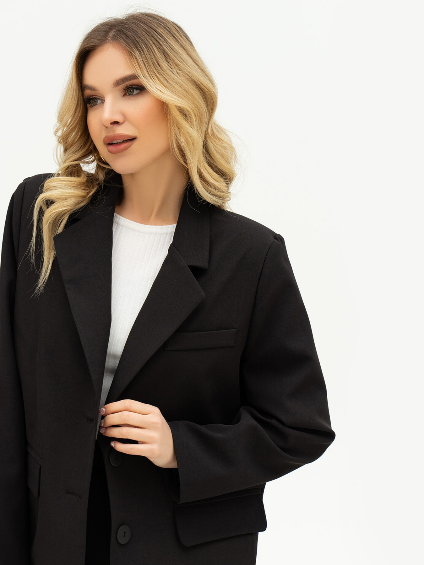 Костюмы ISSA Plus модель 13709_black Фото