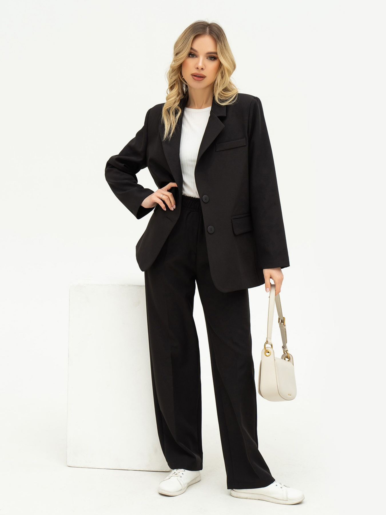Костюмы ISSA Plus модель 13709_black Фото