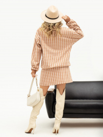 Костюмы ISSA Plus модель 13714_beige Фото