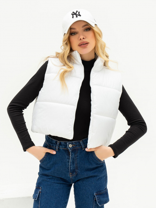Куртки и дубленки ISSA Plus модель SA-441_white Фото