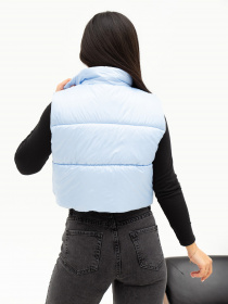 Куртки и дубленки ISSA Plus модель SA-441_lightblue Фото