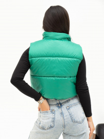 Куртки та дублянки ISSA Plus модель SA-441_green Фото