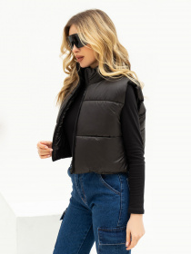 Куртки та дублянки ISSA Plus модель SA-441_black Фото