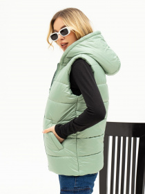 Куртки та дублянки ISSA Plus модель SA-442_green Фото