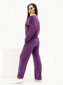 Костюмы ISSA Plus модель SA-448_purple Фото