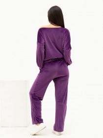Костюмы ISSA Plus модель SA-448_purple Фото