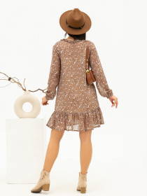 Платья ISSA Plus модель SA-452_beige Фото