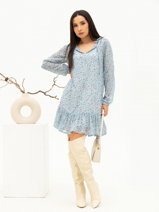 Сукні ISSA Plus модель SA-452_lightblue Фото