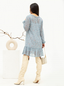 Платья ISSA Plus модель SA-452_lightblue Фото