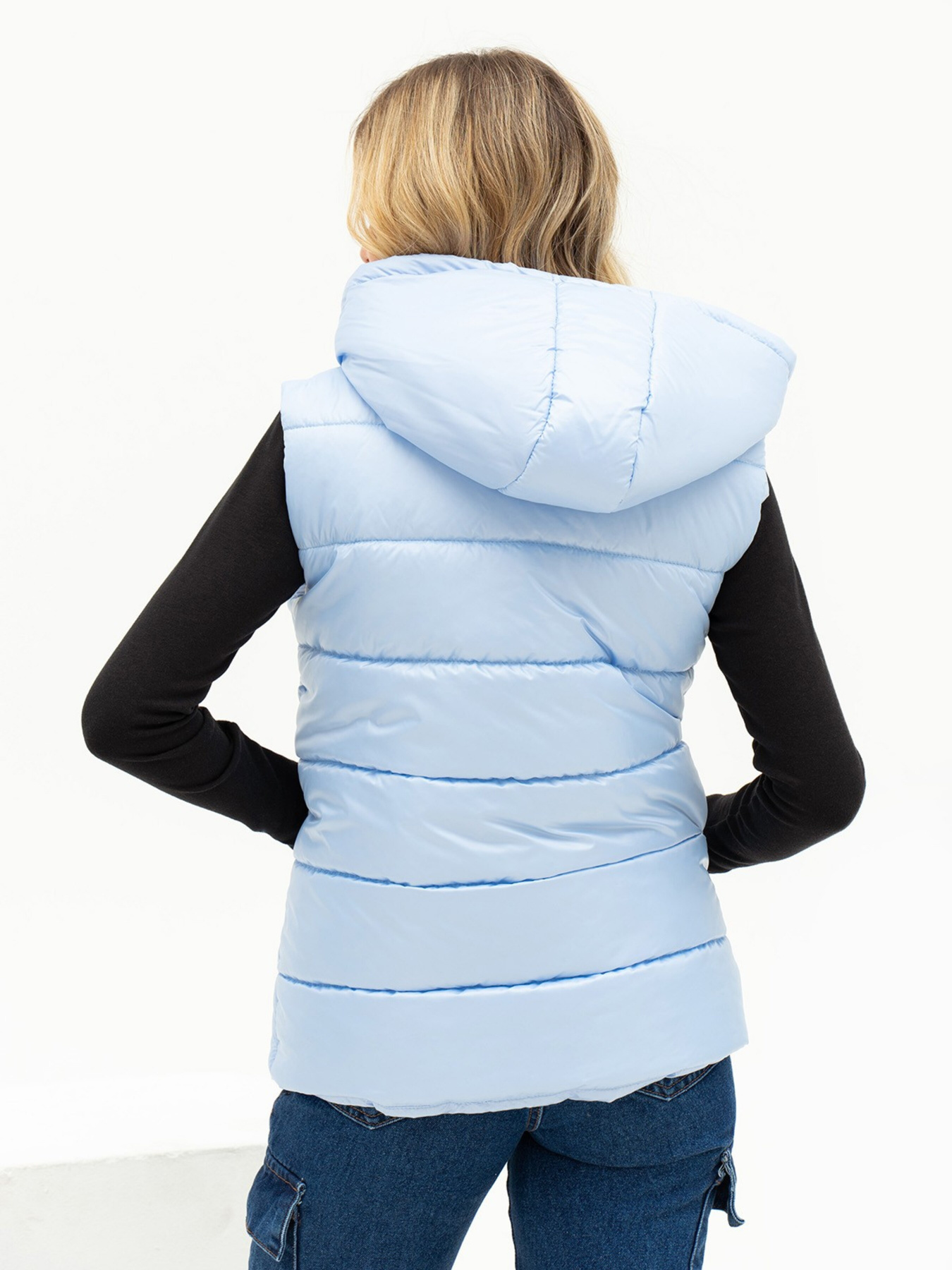 Куртки та дублянки ISSA Plus модель SA-442_lightblue Фото