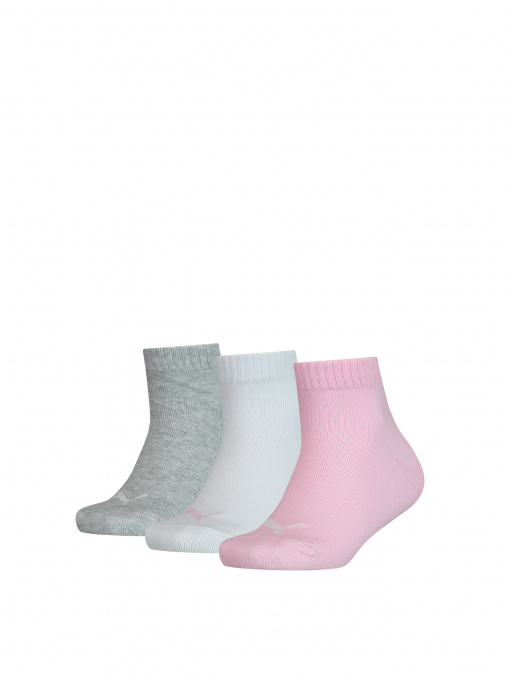 Шкарпетки та гольфи PUMA Kids Quarter 3P модель 907375 Фото